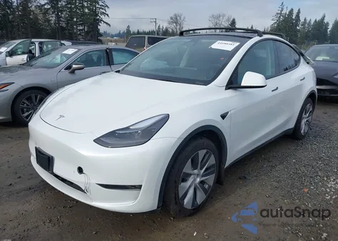 2023 Tesla Model Y Awd/Long Range Dual Motor All-Wheel Drive from USA, damaged, VIN 7SAYGDEE3PF788474